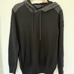 Canada Goose Black Hooded Sweater